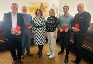 Achim Oberndorfer, Bernhard Brand, Ruth Müller, Kim Seibert-Hogenkamp, Lukas Welsch, Franz Welsch