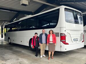 Beatrix Kappelmeier, Dominic Amberger und Ruth Müller, MdL