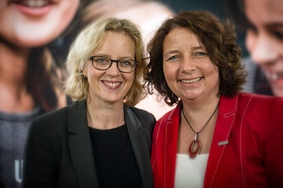 Natascha Kohnen, MdL und Ruth Müller, MdL