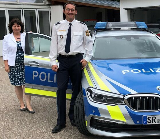 Ruth Müller und Erster Polizeihauptkommissar Martin Wuchterl